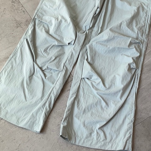 ZARA Nylon Blend Full Length Pants - Picture 7 of 8
